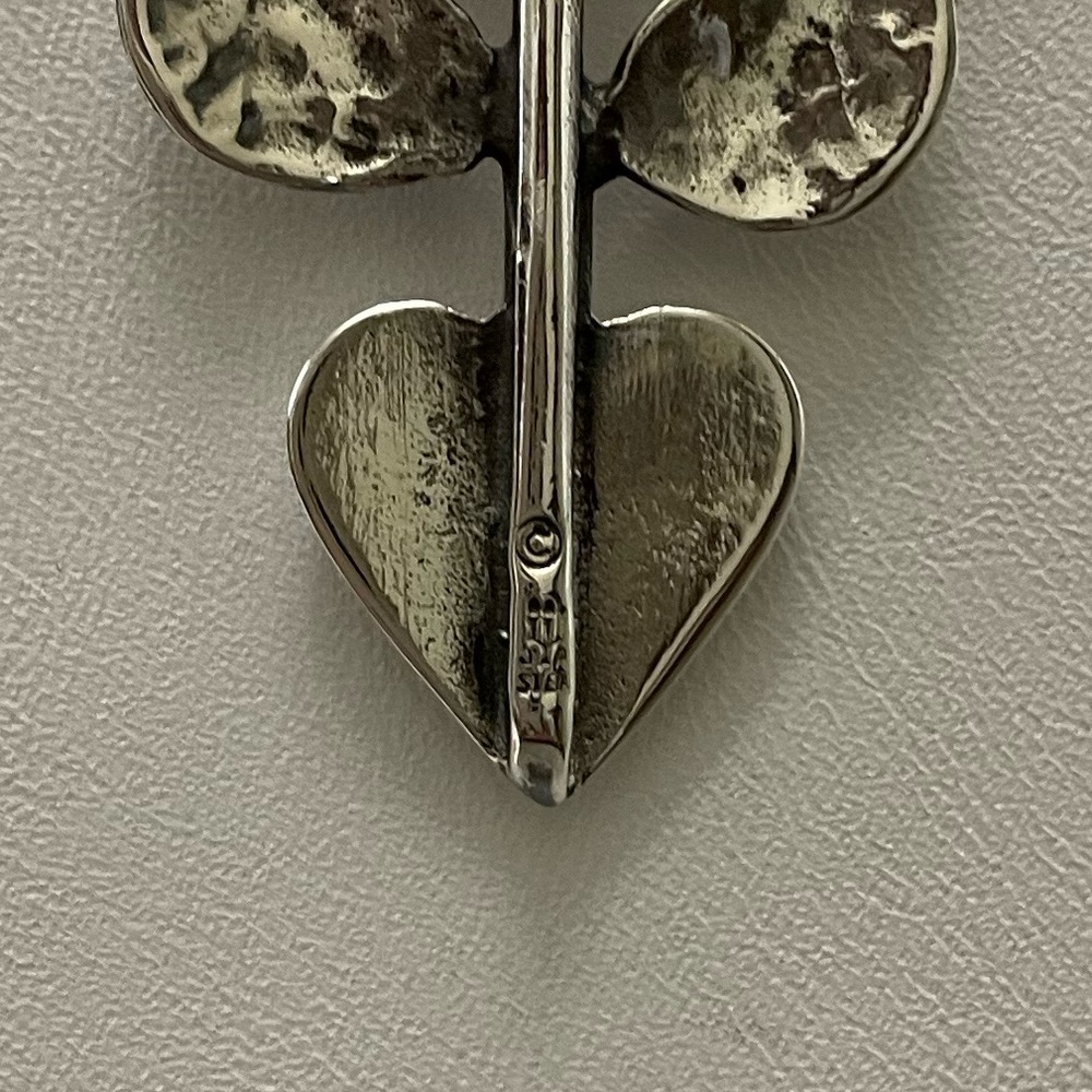 James Avery Rare Retired Melissa Flower 🌻 Pendant - Picture 3 of 5